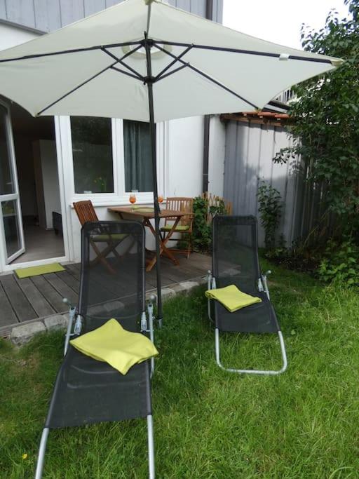 Ruhiges Garten-Studio Chiara Gstadt Laeufers Chiemsee Holiday Home Gstadt am Chiemsee Dış mekan fotoğraf